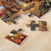 Puzzle Compilation de chasse automnale (Côté)