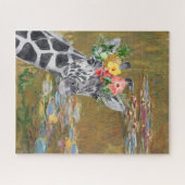 Puzzle Compilation Monet Lily Pond et Giraffe (Horizontal)