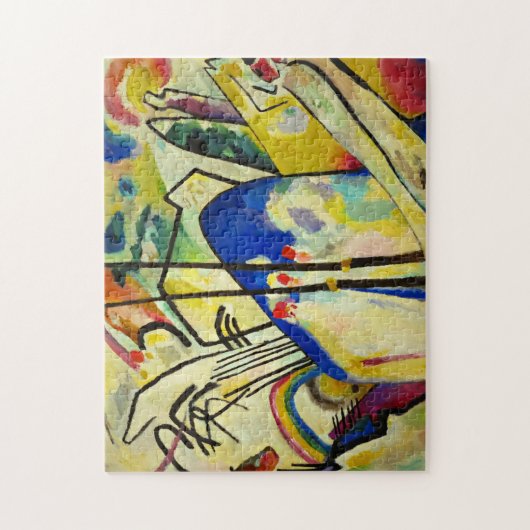 Puzzle Composition 4 par Wassily Kandinsky (Vertical)