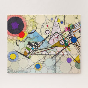 Puzzle Composition 8 par After Wassily Kandinsky