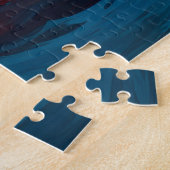 Puzzle Composition Abstraite Tourbillonnante d'une Tempêt (Côté)