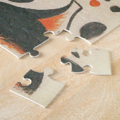 Puzzle Composition avec deux cerfs par Franz Marc (Côté)
