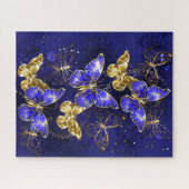 Puzzle Composition avec papillons Sapphire (Horizontal)