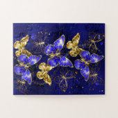 Puzzle Composition avec papillons Sapphire (Horizontal)