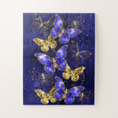 Puzzle Composition avec papillons Sapphire (Vertical)