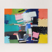 Puzzle Composition d'œuvre d'art abstrait (Horizontal)