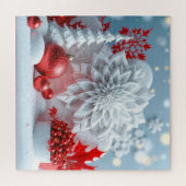 Puzzle Composition Fleur d'Hiver (Horizontal)