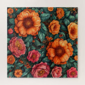 Puzzle Composition florale vibrante (Horizontal)