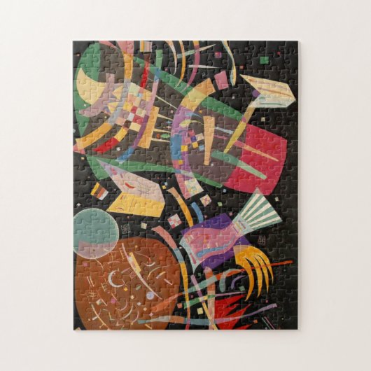 Puzzle Composition Kandinsky 10 Peinture Abstraite (Vertical)