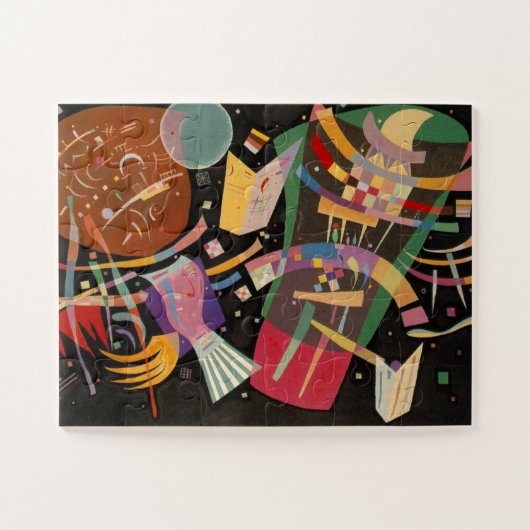 Puzzle Composition Kandinsky 10 Peinture Abstraite (Horizontal)