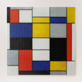 Puzzle Composition, Mondrian (Horizontal)