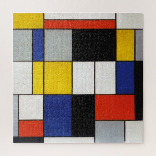 Puzzle Composition, Mondrian (Vertical)
