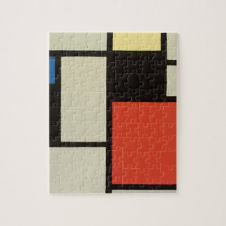 Puzzle Composition mondrienne Art moderne de la peinture