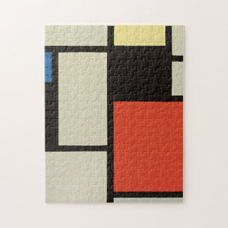 Puzzle Composition mondrienne Art moderne de la peinture