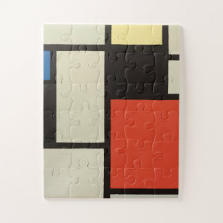 Puzzle Composition mondrienne Art moderne de la peinture