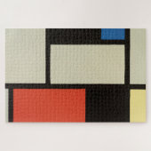 Puzzle Composition mondrienne Art moderne de la peinture (Horizontal)
