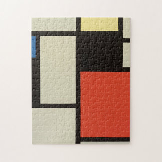 Puzzle Composition mondrienne Art moderne de la peinture