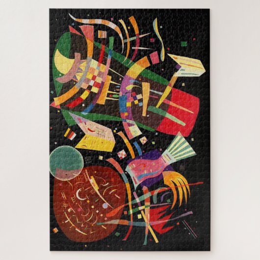 Puzzle Composition X Biomorphie Abstraction - Kandinsky (Vertical)