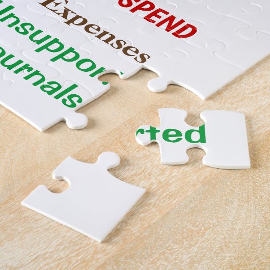 Puzzle Comptabilité Sweer Mots Comptable Joke Don (Côté)