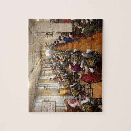 Puzzle Comptable - la division 1924 d'énumération (Vertical)