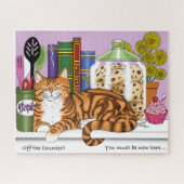 Puzzle Comptoir de cuisine Orange Tabby Haut (Horizontal)