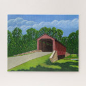 Puzzle Comté de Lancaster, PA Pont couvert (Horizontal)