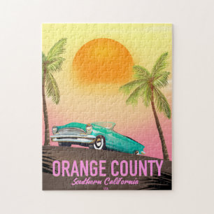 Puzzle comté d'orange Californie États-Unis
