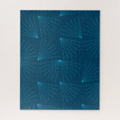 Puzzle Concept de célébration de lumière bleue, moderne e (Vertical)