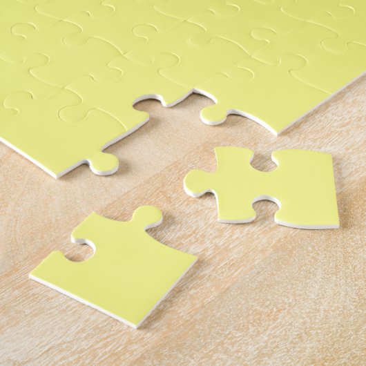 Puzzle Concepteur Customisé couleur jaune (Côté)