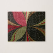 Puzzle Conception abstraite avec lignes de flux Imprimer (Horizontal)