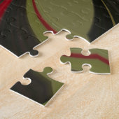 Puzzle Conception abstraite avec lignes de flux Imprimer (Côté)