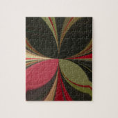 Puzzle Conception abstraite avec lignes de flux Imprimer (Vertical)