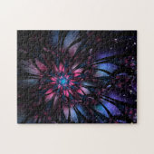 Puzzle Conception Abstraite des fleurs fractales. (Horizontal)