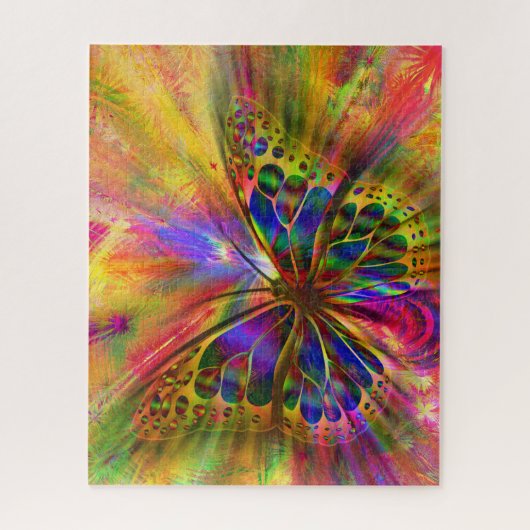 Puzzle Conception Abstraite des papillons (Vertical)