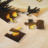 Puzzle Conception automnale hantée de nuit d'Halloween ef (Côté)
