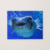 Puzzle Conception bleue du poisson-brousse (Horizontal)