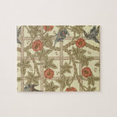 Puzzle Conception bleue et orange de papier peint de (Horizontal)