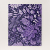 Puzzle Conception botanique élégante Purple Dream (Vertical)