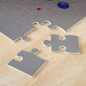 Puzzle Conception colorée abstraite tourbillonnante (Côté)