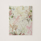 Puzzle Conception d'algue pour le matériel en soie (la (Vertical)