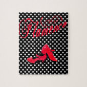 Puzzle conception danse flamande, moderne, couleurs vives (Vertical)