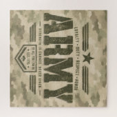 Puzzle Conception d'armée tactique (Horizontal)