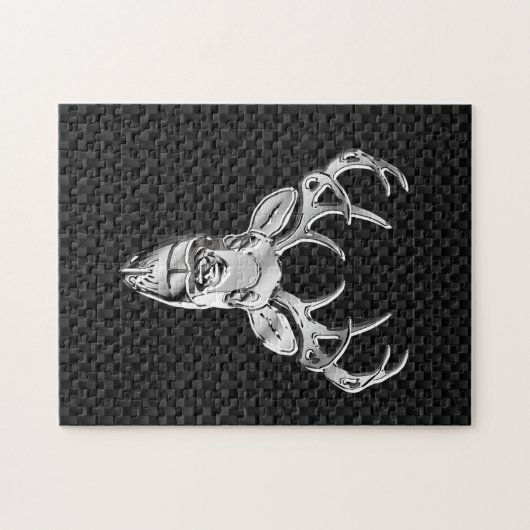 Puzzle Conception de Cerfs d'Argent sur l'impression en f (Horizontal)