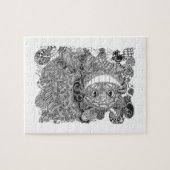 Puzzle Conception de chat de Cheshire (Horizontal)