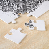 Puzzle Conception de chat de Cheshire (Côté)