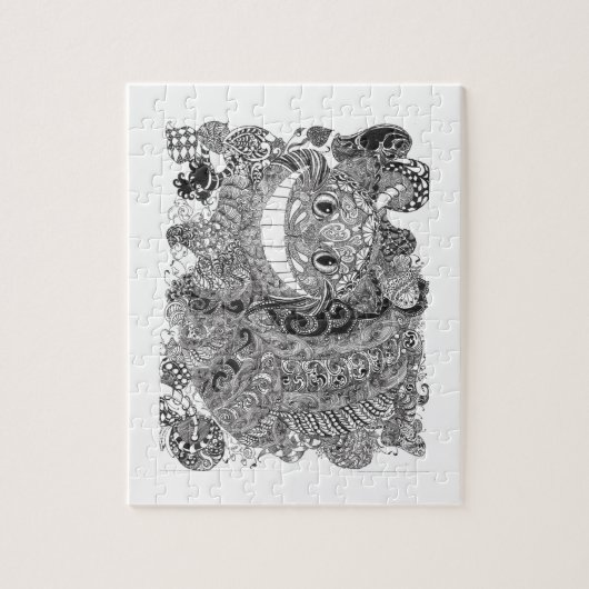 Puzzle Conception de chat de Cheshire (Vertical)