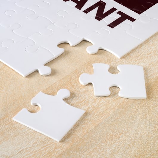 Puzzle conception de comptable (Côté)