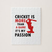 Puzzle conception de cricket (Vertical)