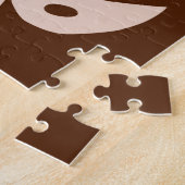 Puzzle Conception de cuivre unique de plante tropicale de (Côté)