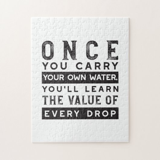 Puzzle Conception de devis de sagesse - Valeur de chaque (Vertical)